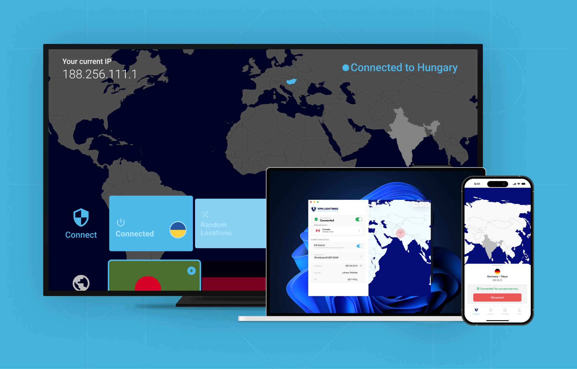 VPN Lightning interface cover