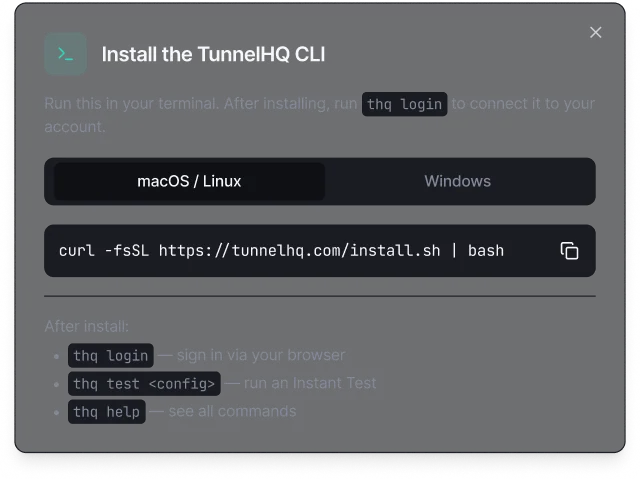 API, CLI, and integrations